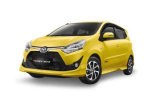 sewa mobil agya bali lepas kunci